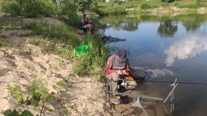 Тренировка команды "Favorite-fishing".Агроусадьба "Дом рыбака",г.Гомель