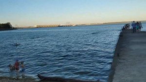 Пляжи на Обском море. ОбьГЭС обзор. Пляж Бумеранг.