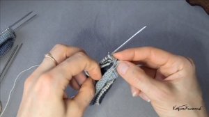 УЧИМСЯ ВЯЗАТЬ СПОРТИВНЫЕ НОСКИ с запятником. Подробный МК