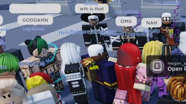 Enrico Pucci army in Roblox смотреть онлайн