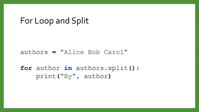 Lists and Strings смотреть онлайн