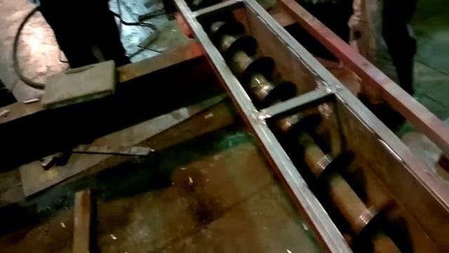 Шнек лотковый (желобчатый) цементный серии ВИТ. ООО Спецэкомонтаж.