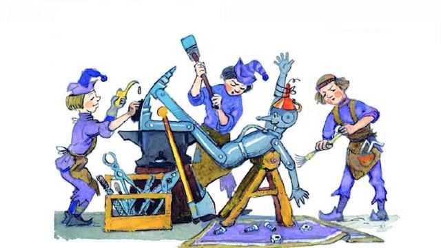 ВОЛШЕБНИК ИЗУМРУДНОГО ГОРОДА. ЧАСТЬ 12. КАК ВЕРНУЛИСЬ К ЖИЗНИ СТРАШИЛА И ЖЕЛЕЗНЫЙ ДРОВОСЕК смотреть онлайн