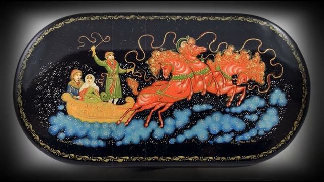 Палехская роспись/ Palekh painting Russia смотреть онлайн