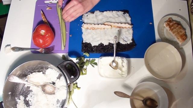Роллы с курицей в домашних условиях Вкусно и просто смотреть онлайн