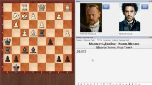 Шахматы в Шерлок Холмс   Игра Теней  Разбор партии Холмс   Мориарти 720p