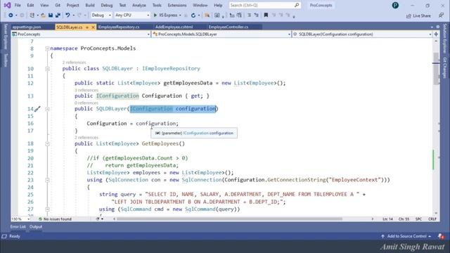 Part 44. Edit Functionality in .NET Core MVC. | ASPNetCoreWithoutEntityFrameWorkCore | ASPNETCOREMV