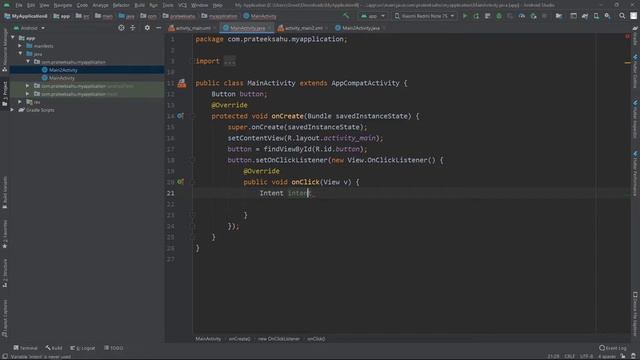 Pass data between activities using java class Part 16 | Android app development tutorial in Hindi смотреть онлайн