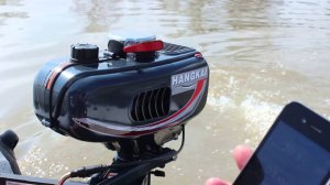 Ривьера 2900с + Ханкай 3.5 Замер скорости.