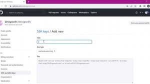 GitHub Server Access using SSH