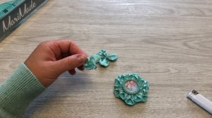 Заколки Канзаши из Ленты 2.5 см Видео МК Kanzashi Hair Bows Tutorial