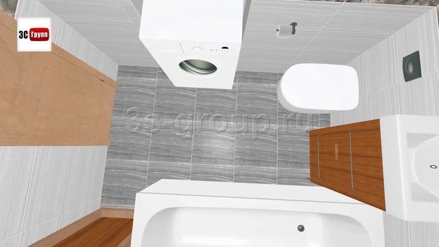 Плитка Magia от InterCerama в интерьере | 3D-раскладка