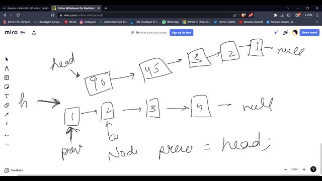 REVERSE A LINKED LIST | ITERATIVE | CPP | JAVA | PYTHON | GFG | LEETCODE | HINDI смотреть онлайн