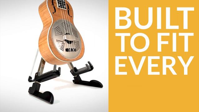 Gold Tone FitsAll Stand | Versatile Stringed Instrument Stand смотреть онлайн