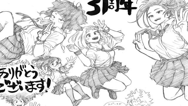 Kohei Horikoshi Drawings 2017-2018 | Boku no hero academia - my hero academia смотреть онлайн