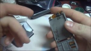 Sony Ericsson W850/W830. Разборка телефона.