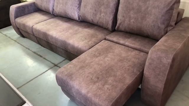 Диван угловой П-образный Апогей. Конго Brown. Вектор. смотреть онлайн