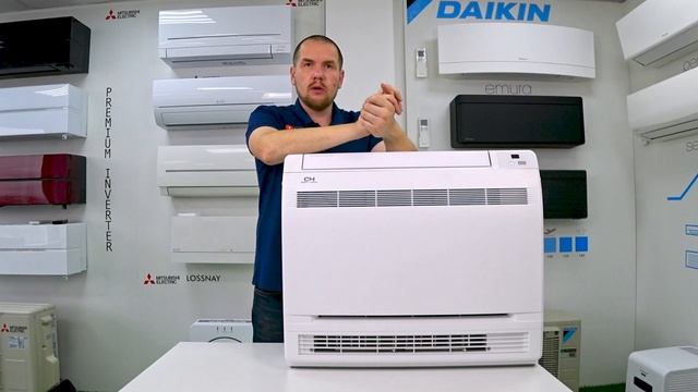 Что такое консольный (напольно-потолочный) кондиционер.mp4 смотреть онлайн