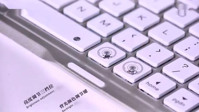 Best Ipad Air 2 in 1 Case + Wireless Bluetooth Keyboard with backlight demonstration смотреть онлайн