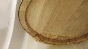 заливаем дубовую бочку дистилятом