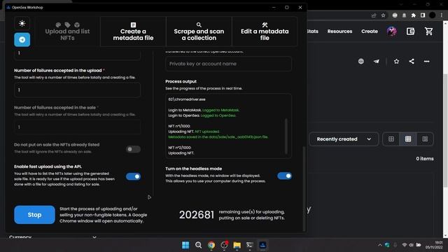 [NEW] Bulk Upload & Sale NFTs w/ Metadata (2023) смотреть онлайн