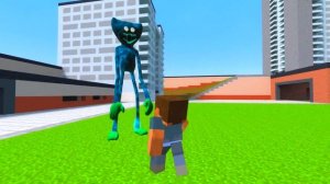 ХАГГИ ВАГГИ СТАЛ АЛМАЗНЫМ В ГАРРИС МОД! ХАГИ ВАГИ ПОПАЛ В МИР МАЙНКРАФТА! HUGGY WUGGY В Garry`s Mod