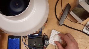 Переключение оборотов вентилятора WI-FI / вентиляция ИМВЕНТ / регулятор Ситирон CTY-1,8 (sb033)
