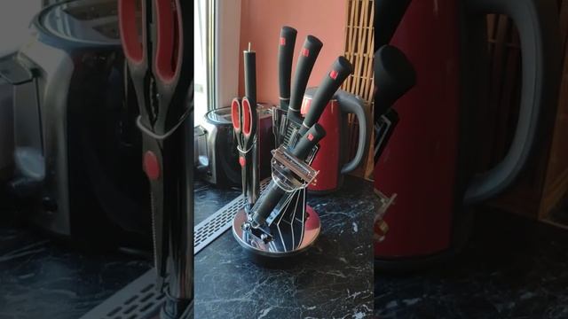 Набор профессиональных кухонных ножей German Family GF-S02 смотреть онлайн