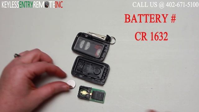 How To Change A Toyota Prius Key Fob Remote Battery (2010 - 2015) FCCID:HYQ14ACX смотреть онлайн