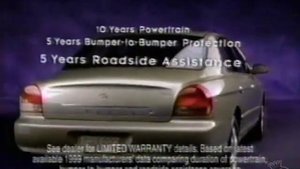 1999 Hyundai Sonata Commercial