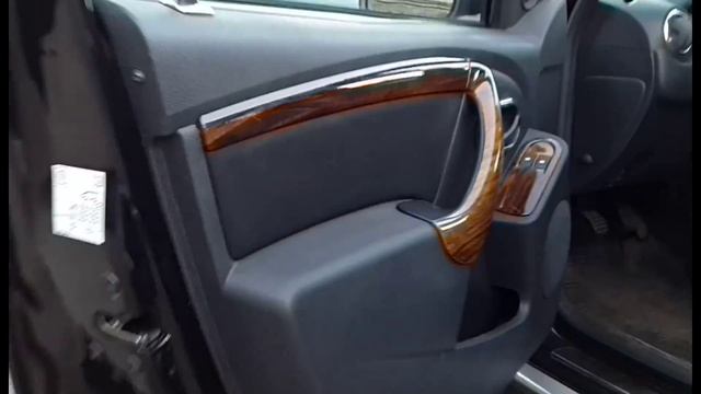 Декорирование Renault Duster деревянными панелями Аквапринт смотреть онлайн