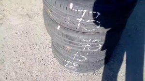 Шины бу Continental 195-65R15 91H - 4 штуки