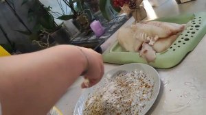 Филе трески в духовке, под сырной шапочкой.