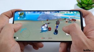 Oppo Reno5 test game Genshin Impact