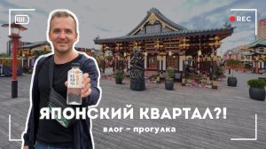 Неожиданная Япония в Москве! Прогулка по Куркино. ВЛОГ 2024 Июль.