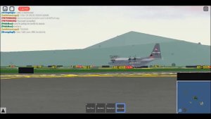 Посадка человека в pilot training flight simulator Roblox