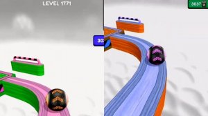 Going Balls VS Color Ball VS Reverse Balls SpeedRun Gameplay iOS Android Walkthrough All Levels 176