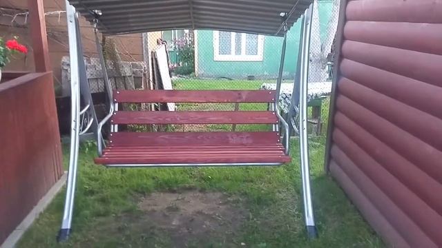 Качель на дачу своими руками. смотреть онлайн