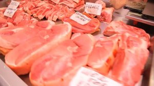 Сенной рынок Саратов - отдел мясо рекламный ролик