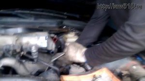 BMW E36 - как снять генератор