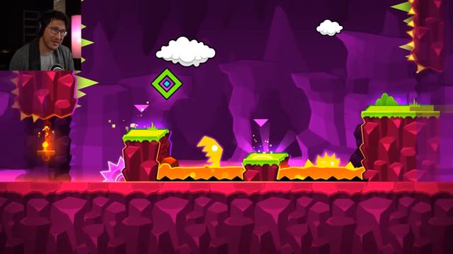 GEOMETRY DASH played by TRASH смотреть онлайн