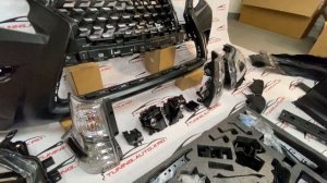 Рестайлинг Toyota Land Cruiser Prado 150 в Lexus GX460 Стиль 20г Под покраску