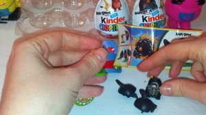 Ангри бердс Киндер игрушки распаковка Angry Birds Kinder  toys