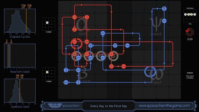 SpaceChem - Every Day is the First Day (718/1/50) смотреть онлайн