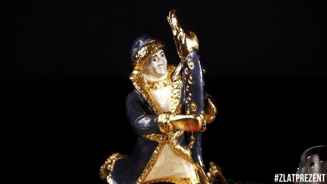 Икорница подарочная позолоченная "В гостях у сказки" смотреть онлайн