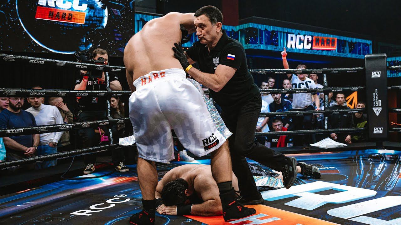 ПОЖАРНЫЙ ПОТУШИЛ СОПЕРНИКА | Сергей Морозов vs Тамаз Задишвили | RCC Hard 6 | Кулачные бои
