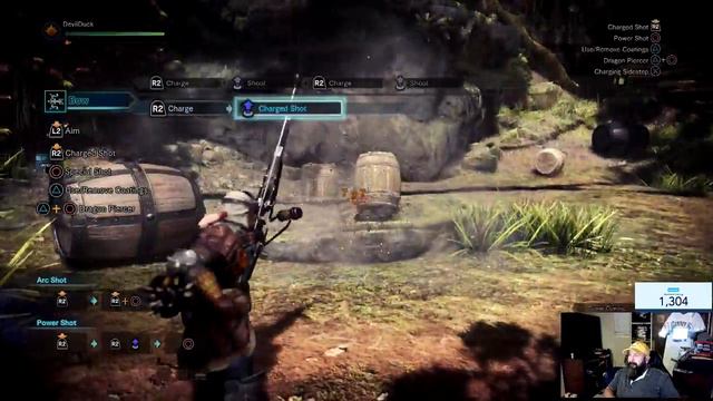 Monster Hunter World Stream #2 Lets Kill Big Ass Monsters! смотреть онлайн