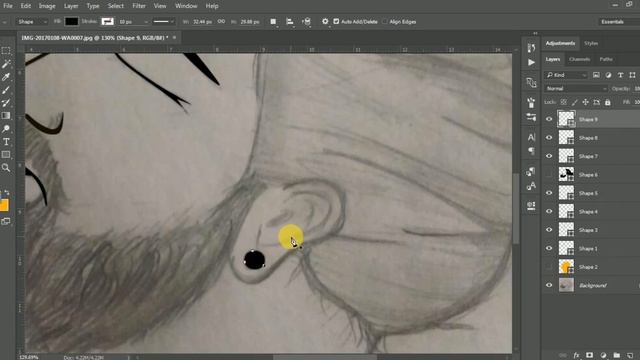 Learn to make Design in Photoshop, T-shirt Design, Vector Design, Sketch to Design смотреть онлайн