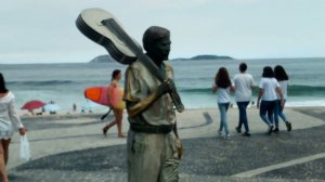 monumento à praia de Antonio Jobim /|\ памятник Антонио Жобиму