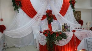 Украшение зала на свадьбу Европейский декор, оформление свадебного зала